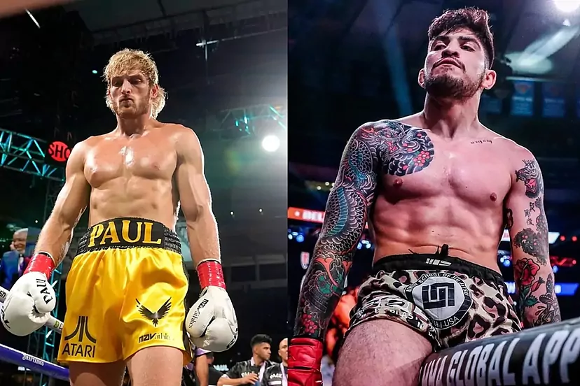 Dillon Danis Teases Choking Logan Paul Mid-Fight